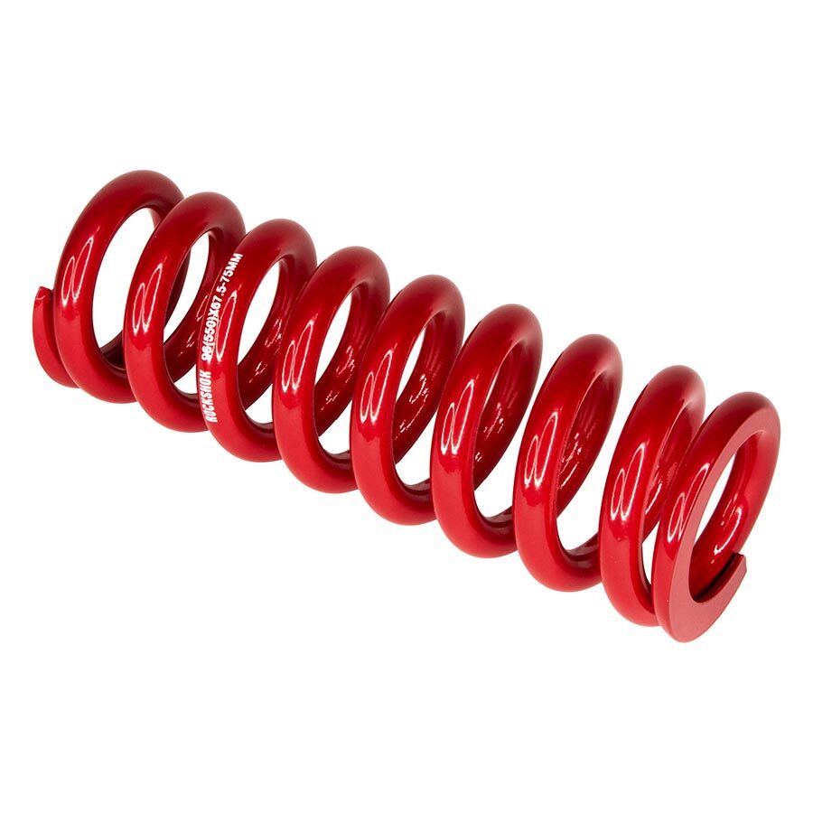 RockShox Metric Spring – Electric Red, LENGTH 114MM, SPRING TRAVEL (37.5-45MM),
