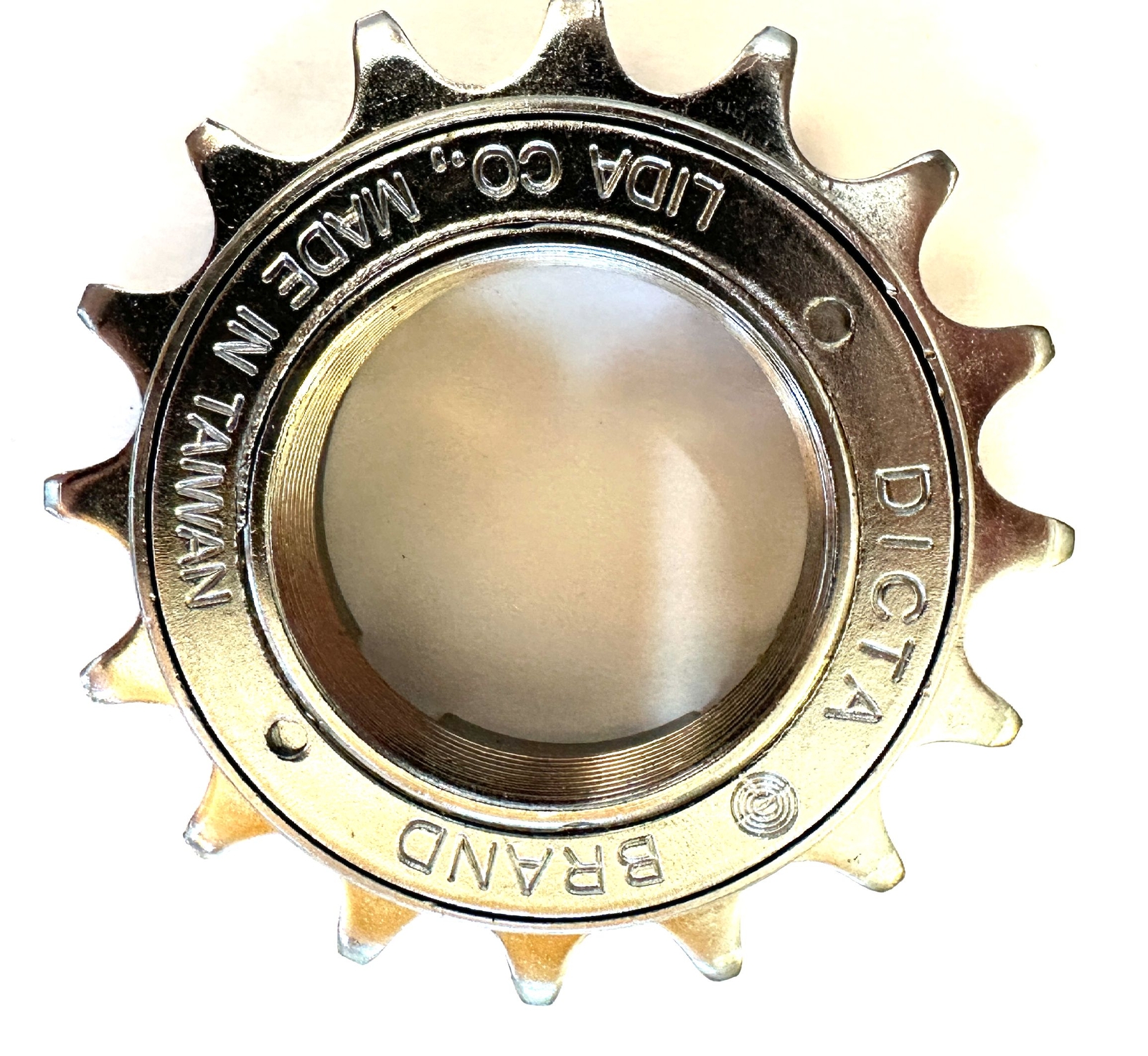 16 Tooth SINGLE SPEED FREEWHEEL DICTA Chrome Plated 1/2″-1/8″ BMX COG, SPROCKET
