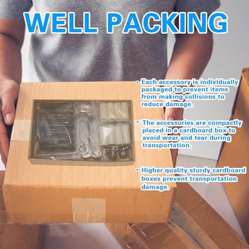 2 Sets Trailer Shackle Kit 3-1/8″ Straps, Tandem Axle Trailer Shackles 2-Sets