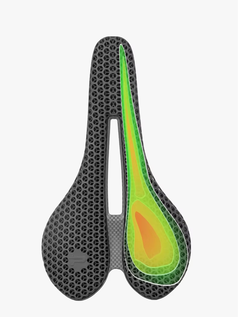 Carbon Fiber Bicycle Saddle Comfort Relief Road Mountain Bike Seat Gravel