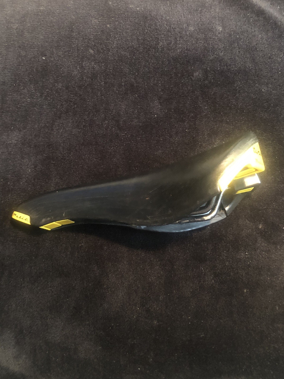 Vintage Selle Italia Turbo Matic Saddle Yellow Turbomatic Seat 1991s Pat Pend OG