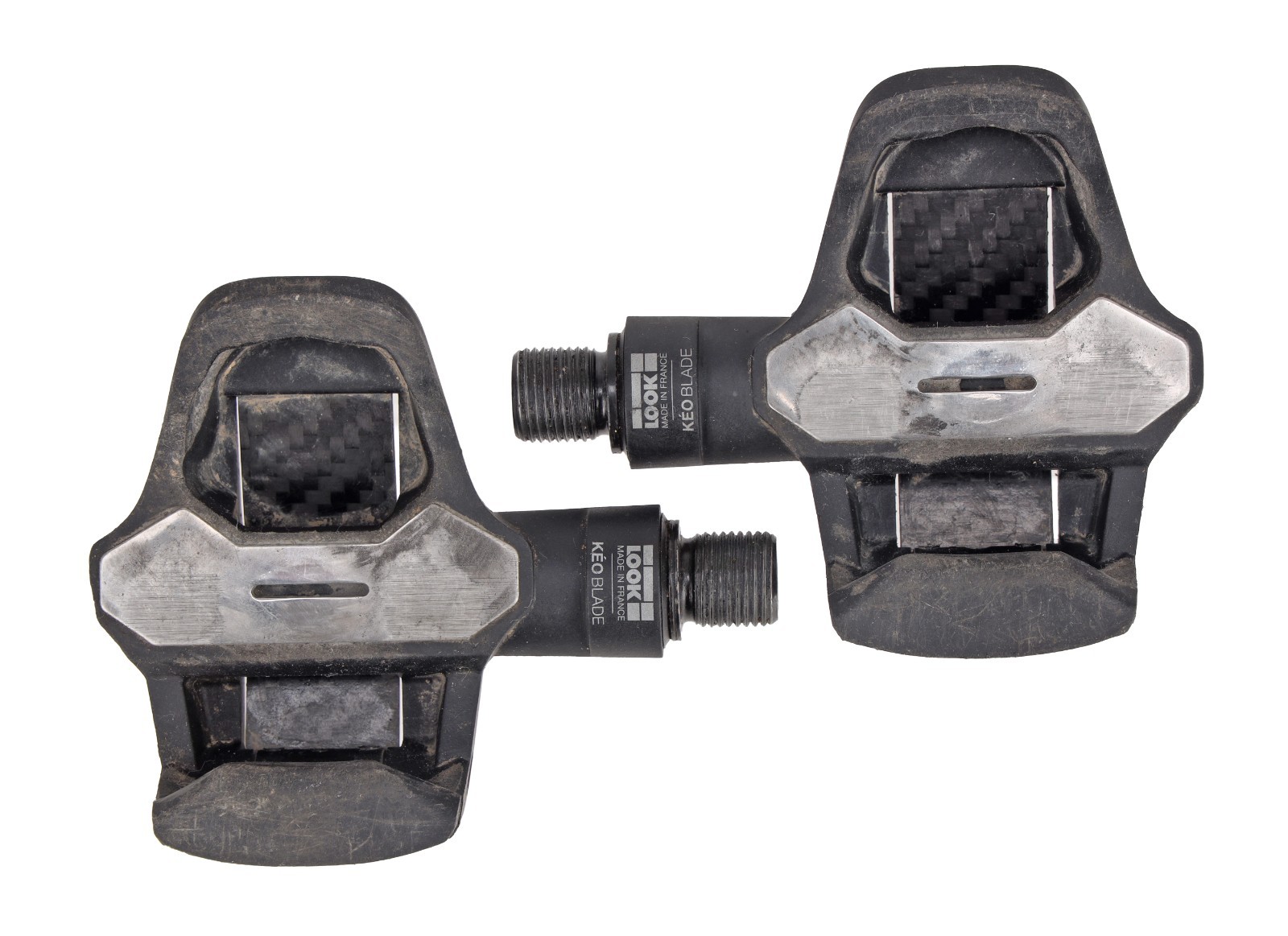 Look KEO Blade Carbon Clipless Road Pedals 2019 World Champion 3-Bolt w/ Cleats