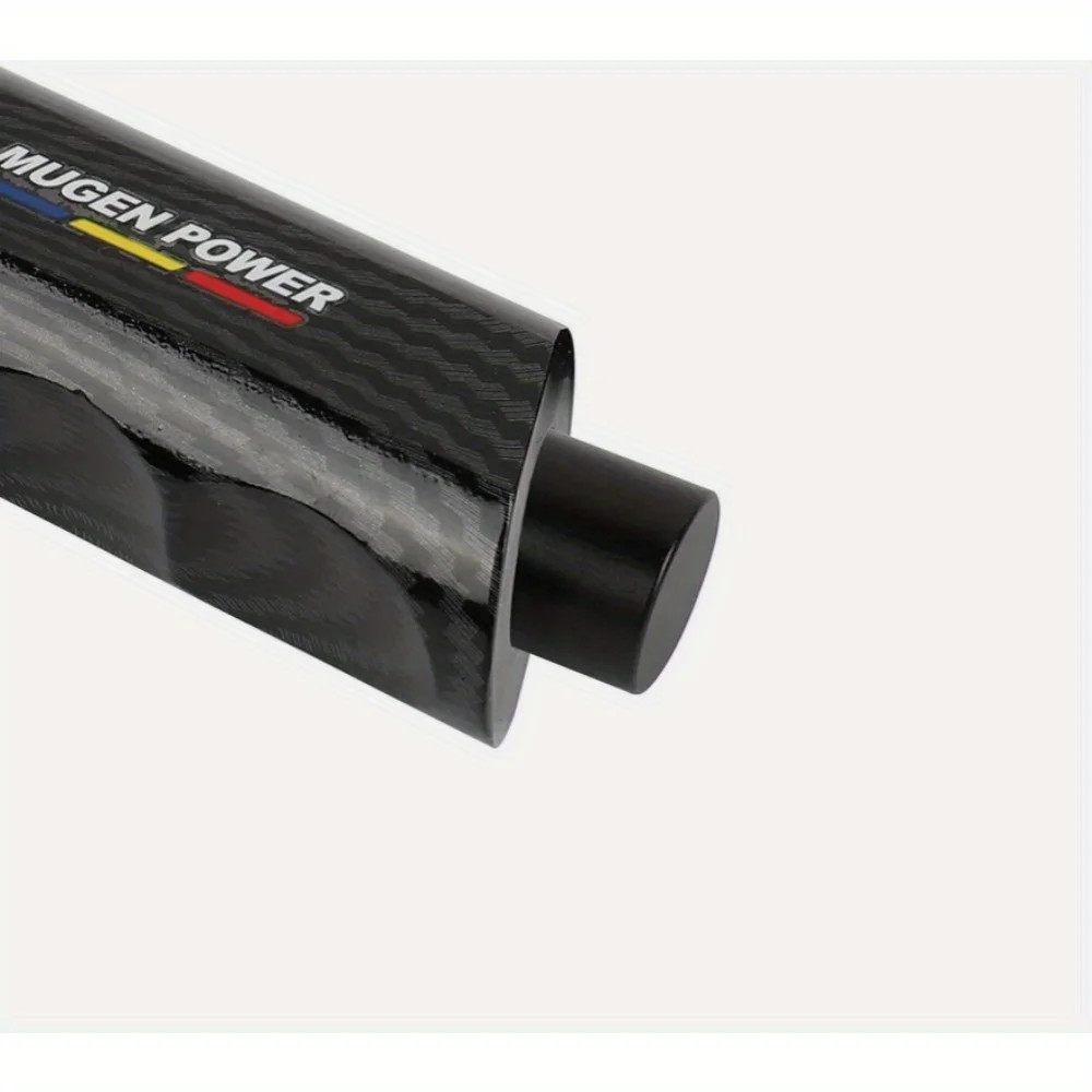 1PCS Mugen Carbon Fiber Aluminum Car Handle Hand Brake Sleeve Universal Fitment