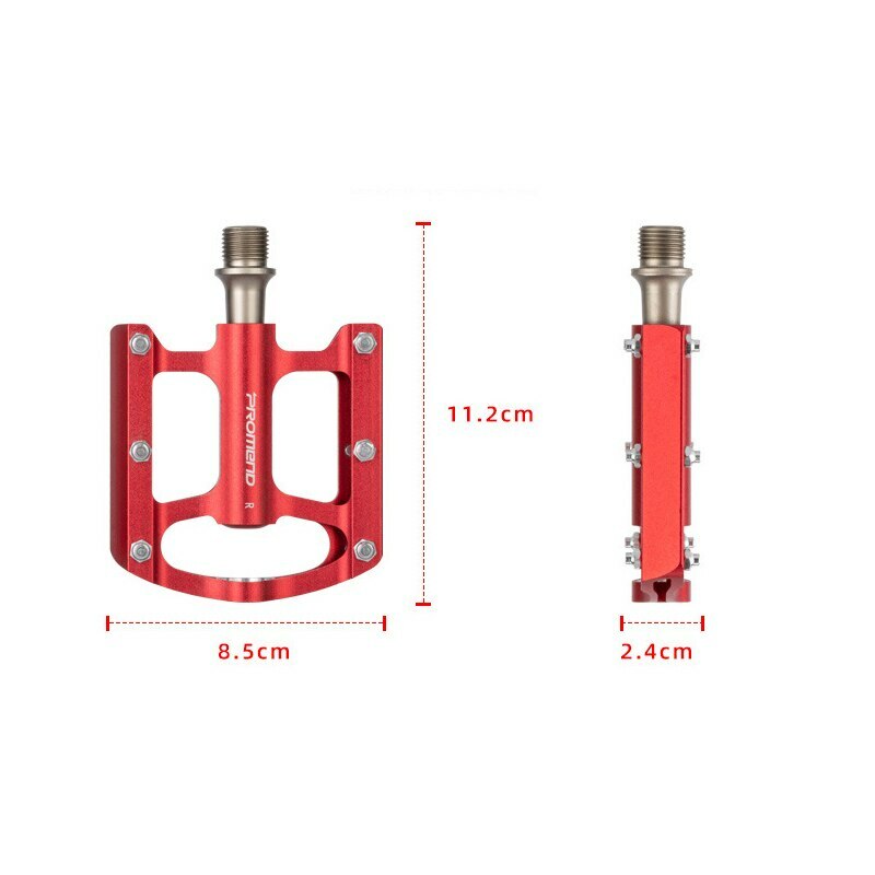 Promend Ultralight Mini Folding Bike Pedals MTB Road Bicycle Pedals 3 Bearings