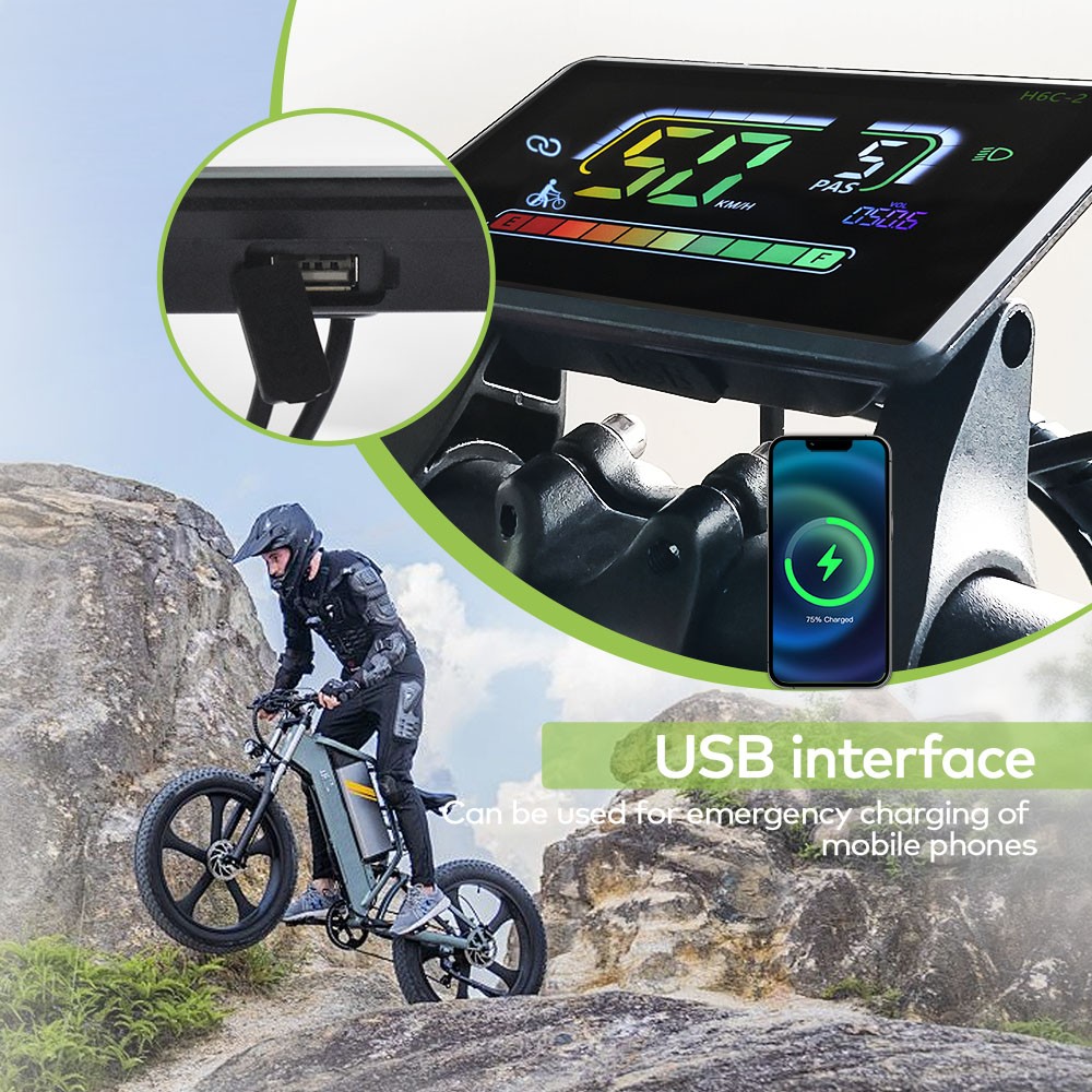 UART2 Ergonomic Wired Cycling Computer Waterproof LCD Speed for MTB Bike Road