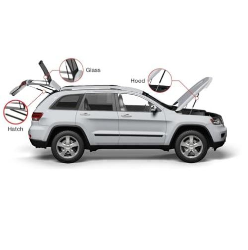 2pcs 17.93 in Rear Back LIFTGATE Lift Support Sport Utility 4-Door Replacement