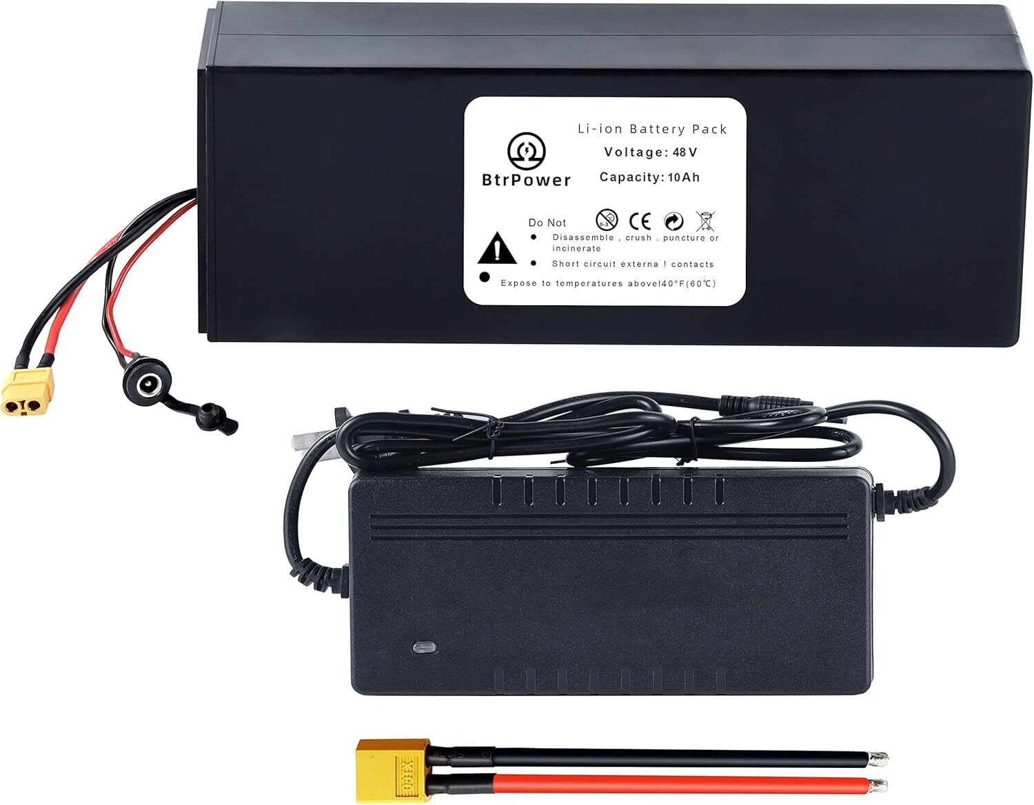 36V Bike Battery Lithium Li-ion 10Ah Battery for Electric Bike Motor 3A Charger