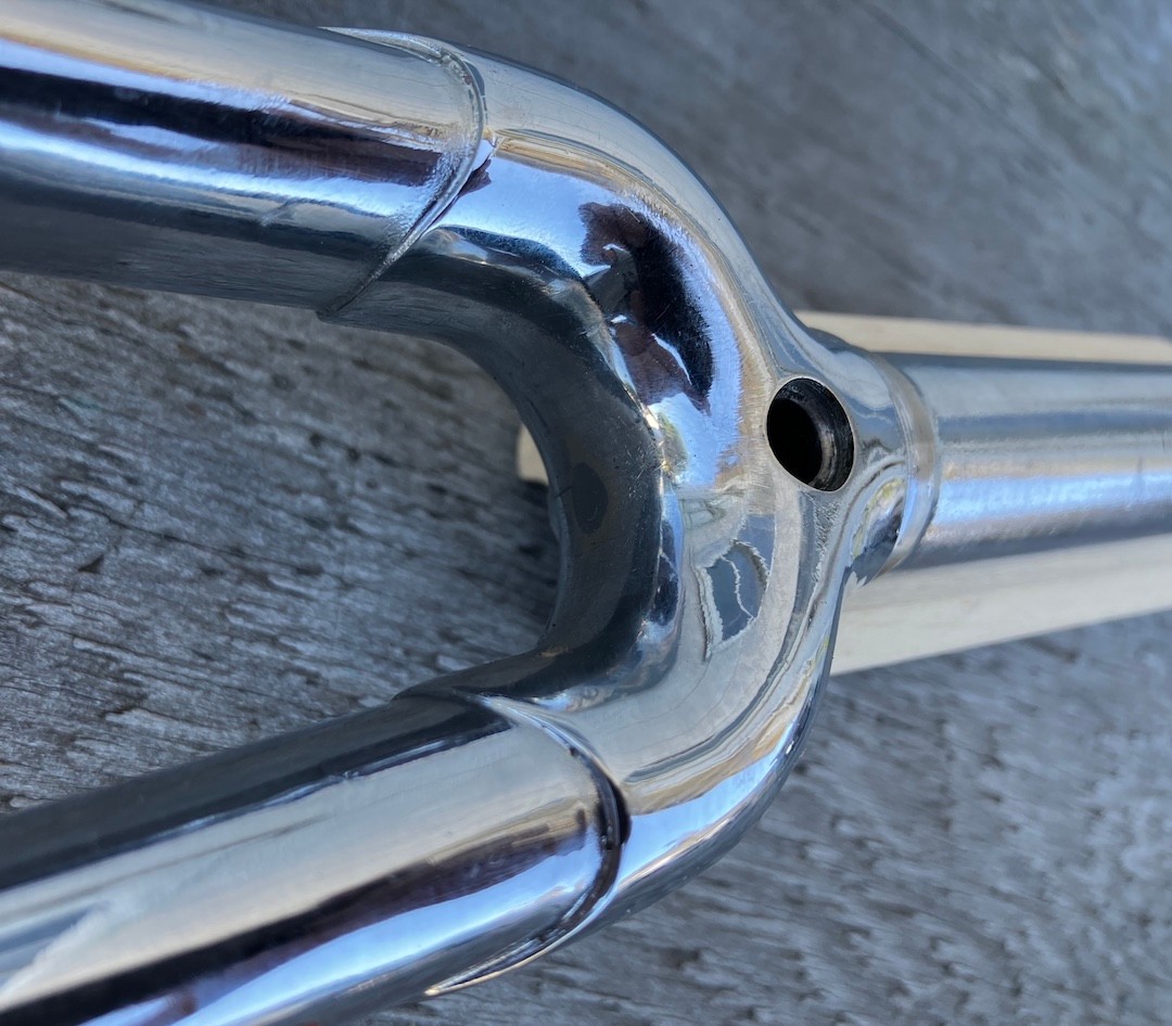 Columbus Casati Chrome 1″ AERO Fork, 192mm Steerer, 45mm Thread, XLNT Vintage