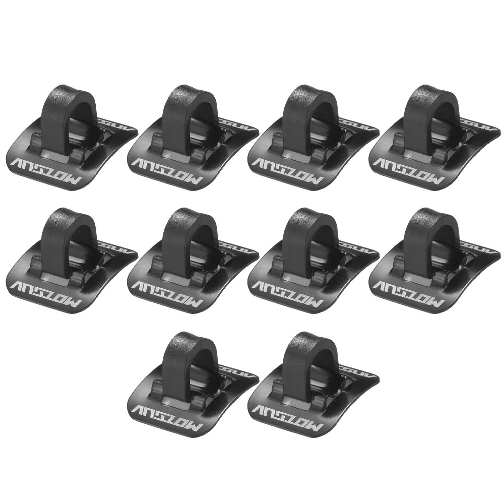 1/5/10Pcs Stick-On Cable Guide, Bicycle Shift Brake Housing Line Tubing Buckle,