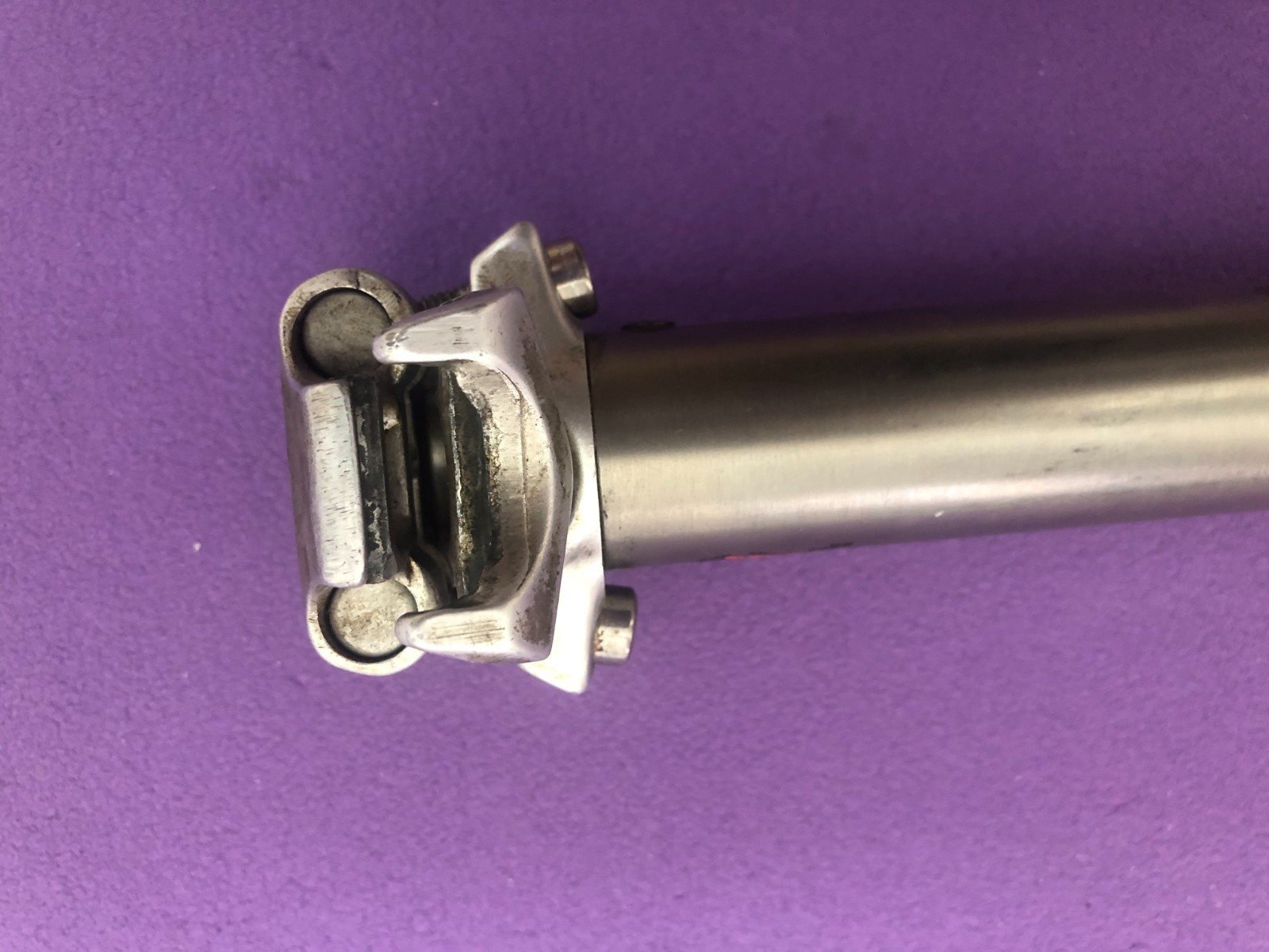 titanium bicycle seatpost 28.6mm x 330mm