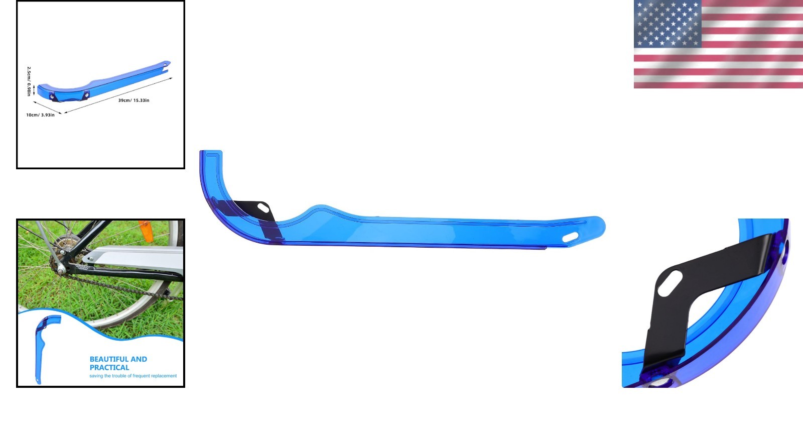 Effective Oil Protection Bicycle Chain Guard – Easy to Install & Travel Friendly
