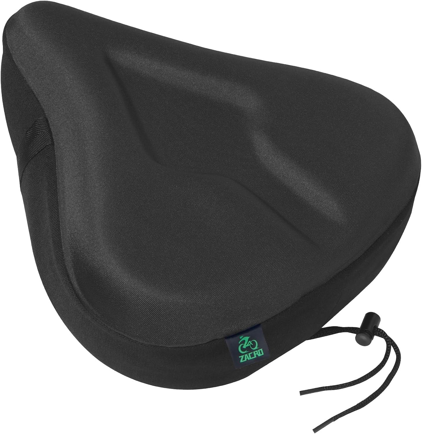 Impact-Absorbing Bicycle Seat Cover with Silicone Anti-Slip Design for Stability
