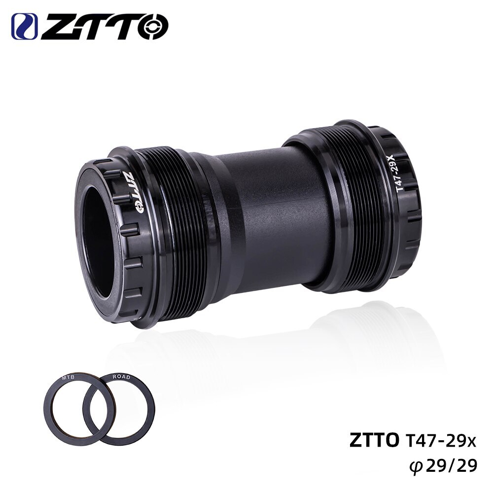 Bicycle T47 Bottom Bracket Sealed Bearing Thread Bike BB for 24 29 30mm Crankset