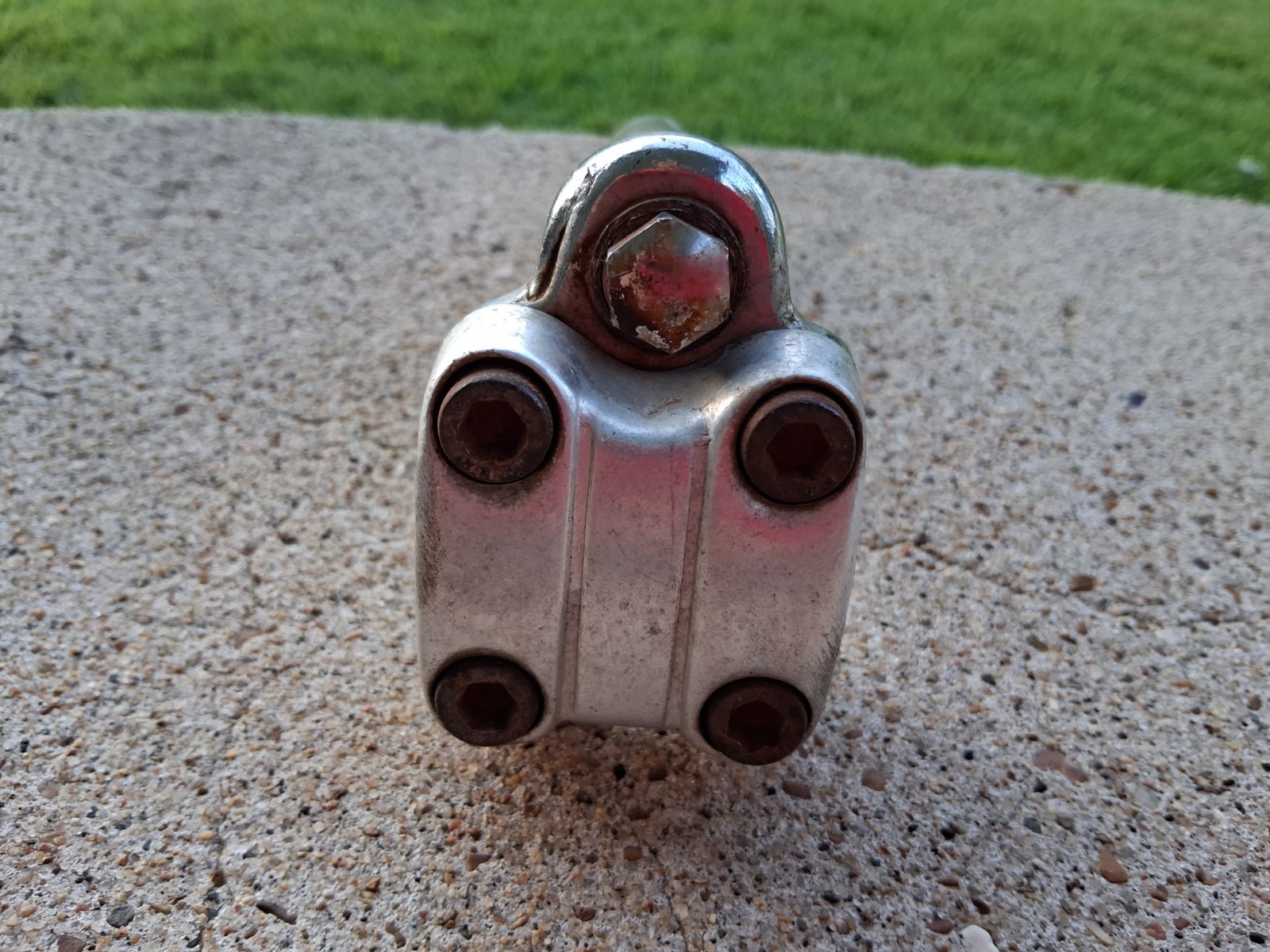 Old School Bmx Stem Stamp Forged, Survivor used condition 21.1mm