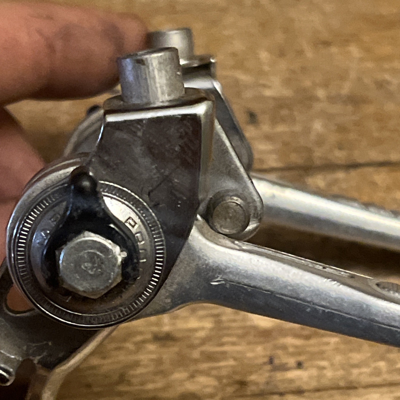Vintage Headset Mounted Shimano Friction Shifters ~Broken wingnut~ 70s 80s Road