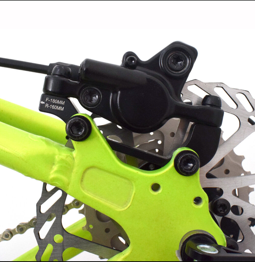 FMFX Hydraulic Disc Brake set (Front Rear 160mm) Rotors and adaptive hardware
