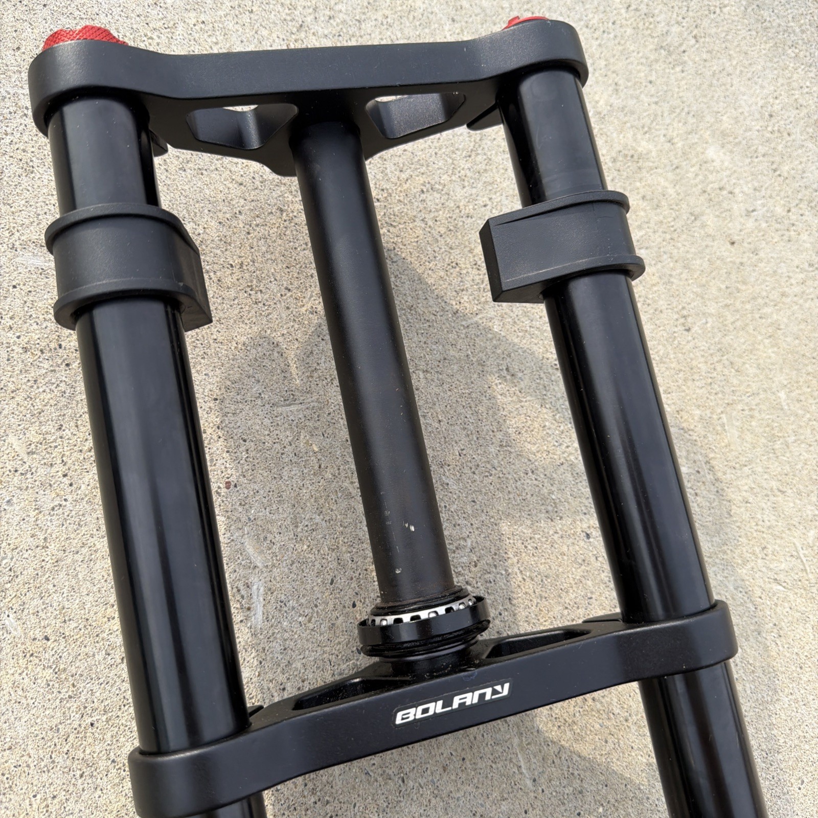 Bike Suspension Fork 20inch 4.0 Tire Double Shoulder Snow Beach MTB Fat Fork