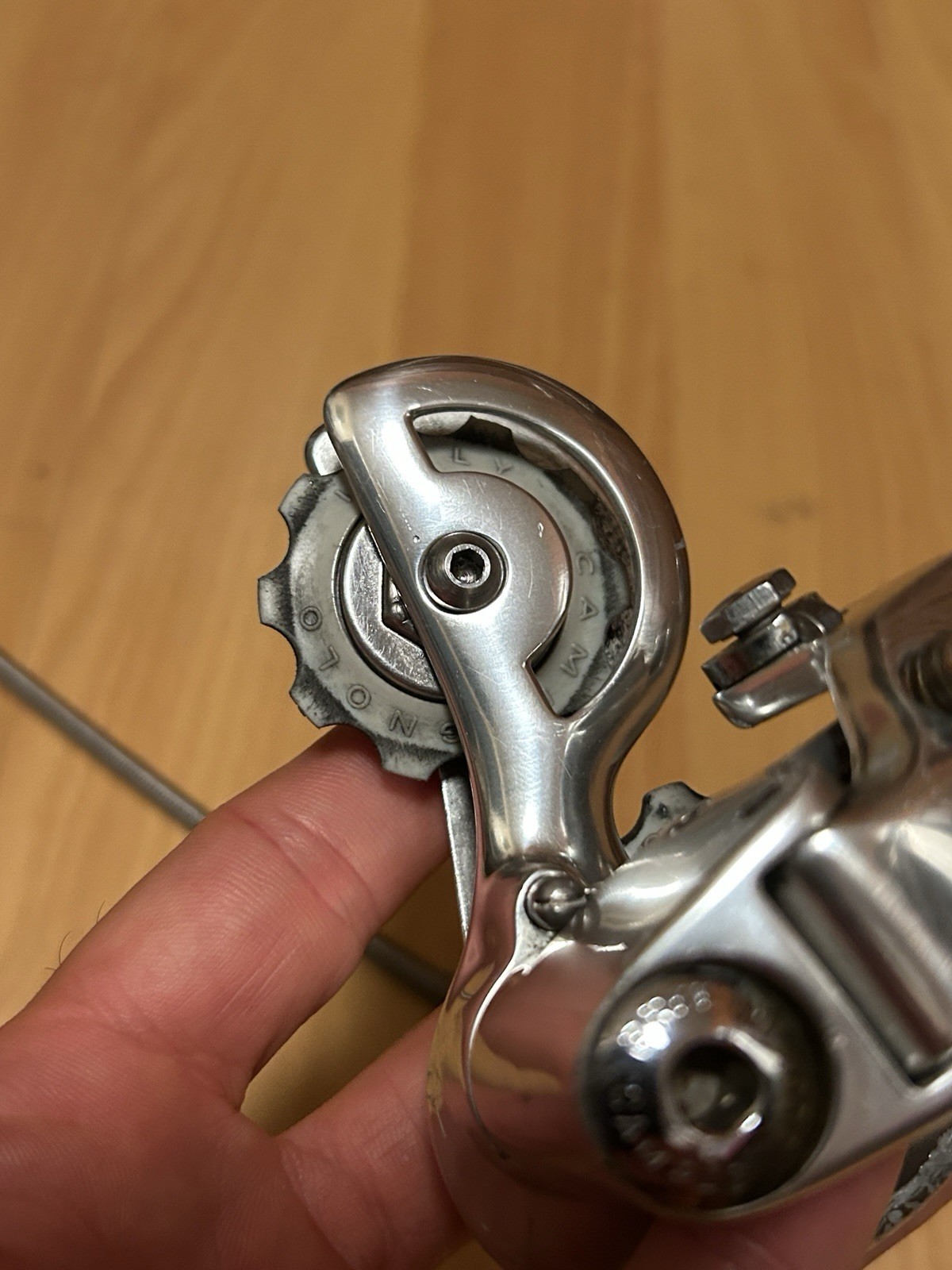 Vintage Campagnolo Record A010 C-Record 2nd Gen Rear Derailleur Syncro 8 Spd
