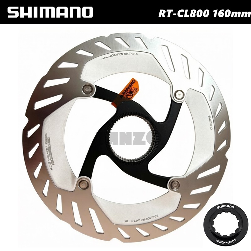 Shimano Ultegra GRX RT-CL800 Center Lock Brake Disc Rotor with Lockring140/160mm