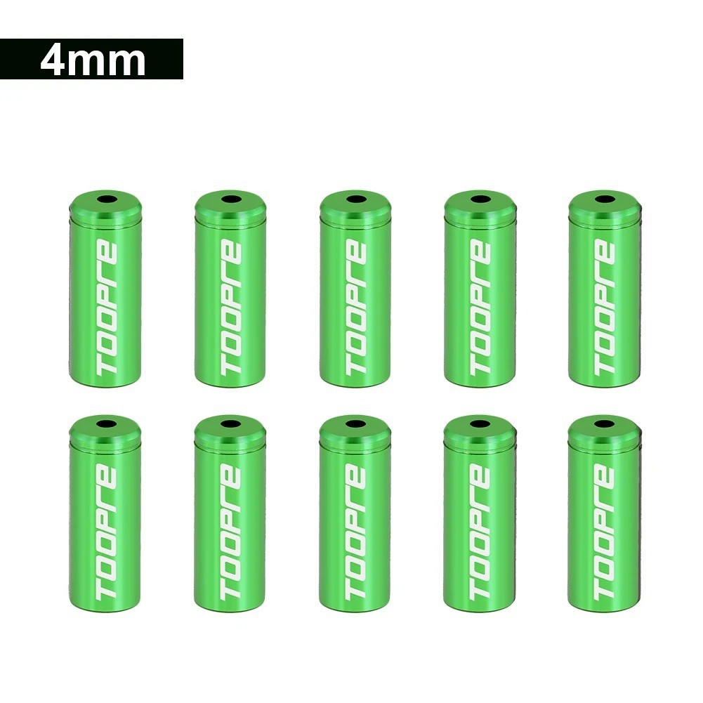 10pcs Aluminum Bicycle Cable Housing End Caps 4mm 5mm MTB Road Bike Brake Shifte