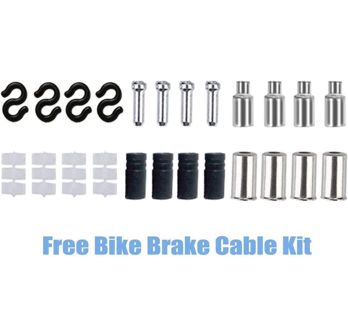 Bicycle Cable Cutter, Universal 4×5.9FT Brake Cable, 4×7.2FT Shift Cable Replace
