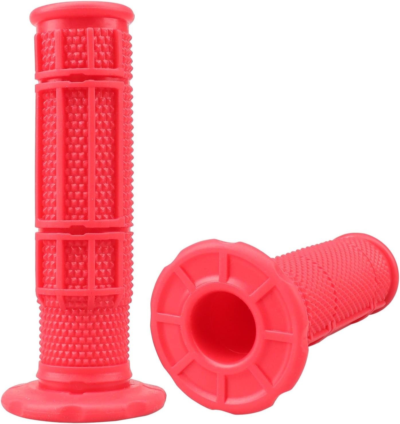 7/8» ATV Grips Upgrade Universal Handlebar Grips Soft Rubber Thumb Throttle …