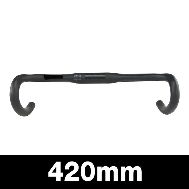 Full Carbon Road bike Handlebar Drop Bar Accessories 380mm 400mm 420mm 440mm