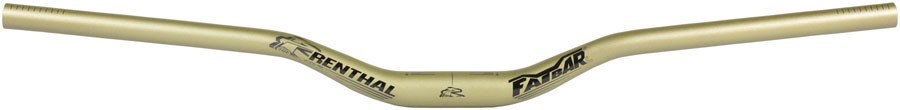 Renthal FatBar Lite Handlebar – Aluminum, 40mm, 760mm, 31.8mm, Gold, V3