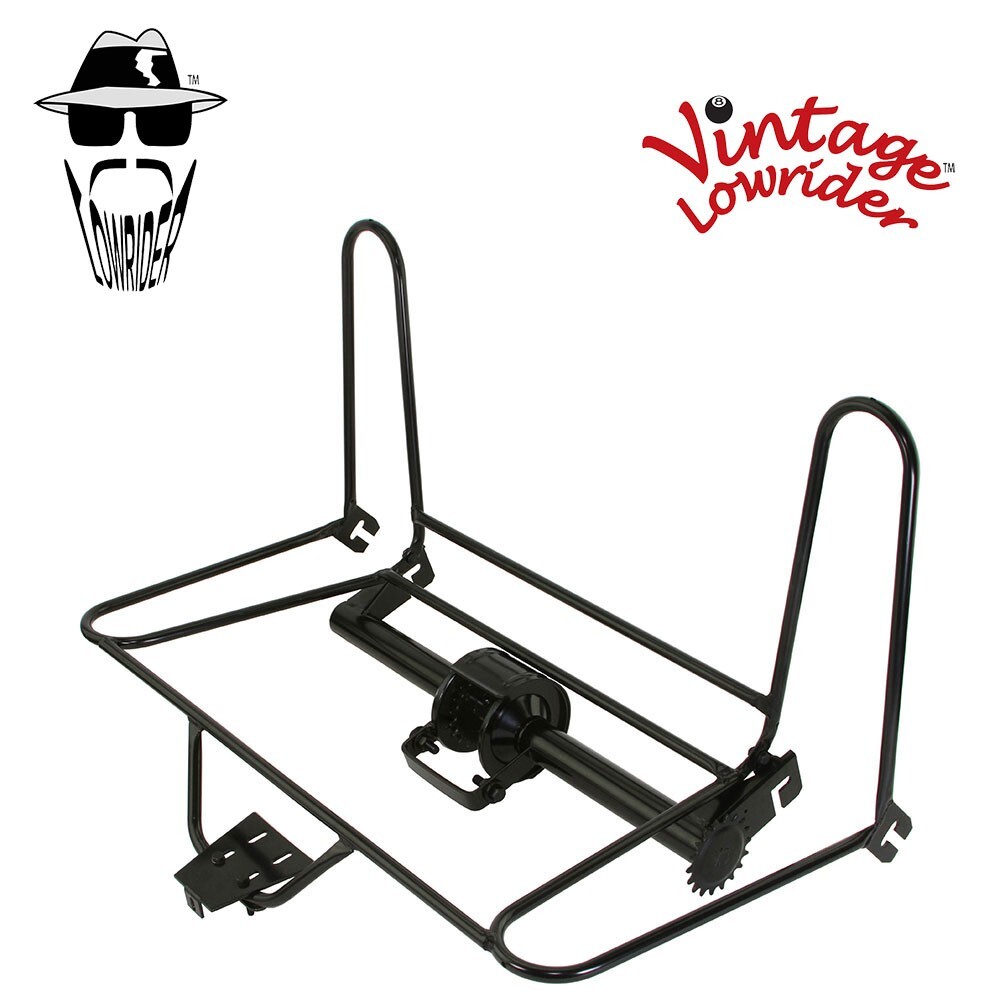 Vintage Lowrider 26″ Tricycle Trike Conversion Kit Black 3 Wheels Bike.