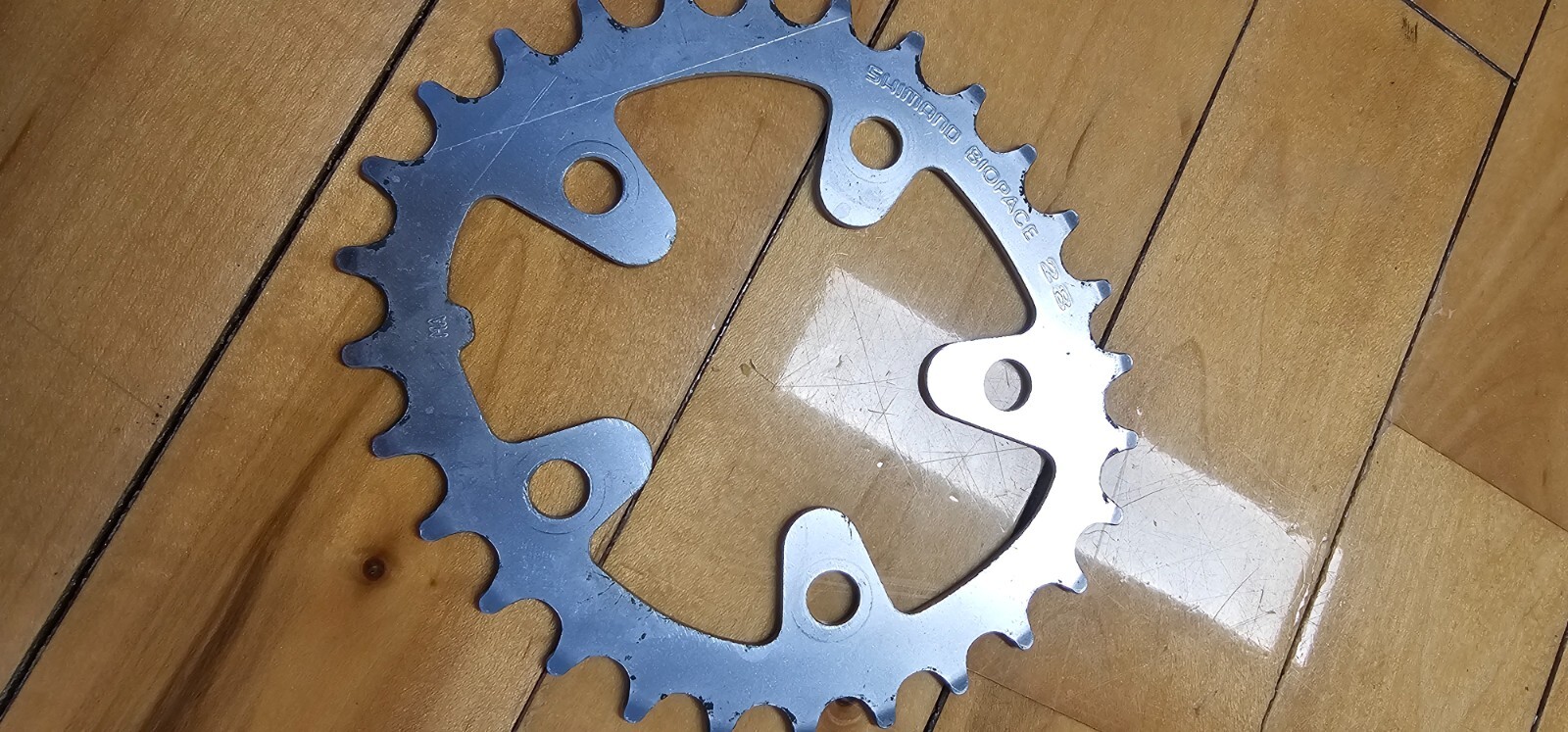 Vintage Shimano Biopace Chainring Set 600 Ring Sprocket Triple 58 42 28