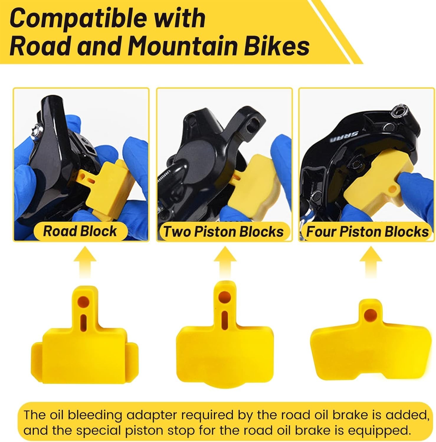 Brake Bleed Kit for SHIMANO, TEKTRO Hydraulic Disc Brakes, Including High Per…