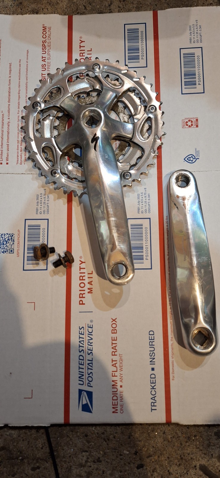 Specialized Son Of Strong Arm Forged Triple Crankset 175mm 24/34/42T
