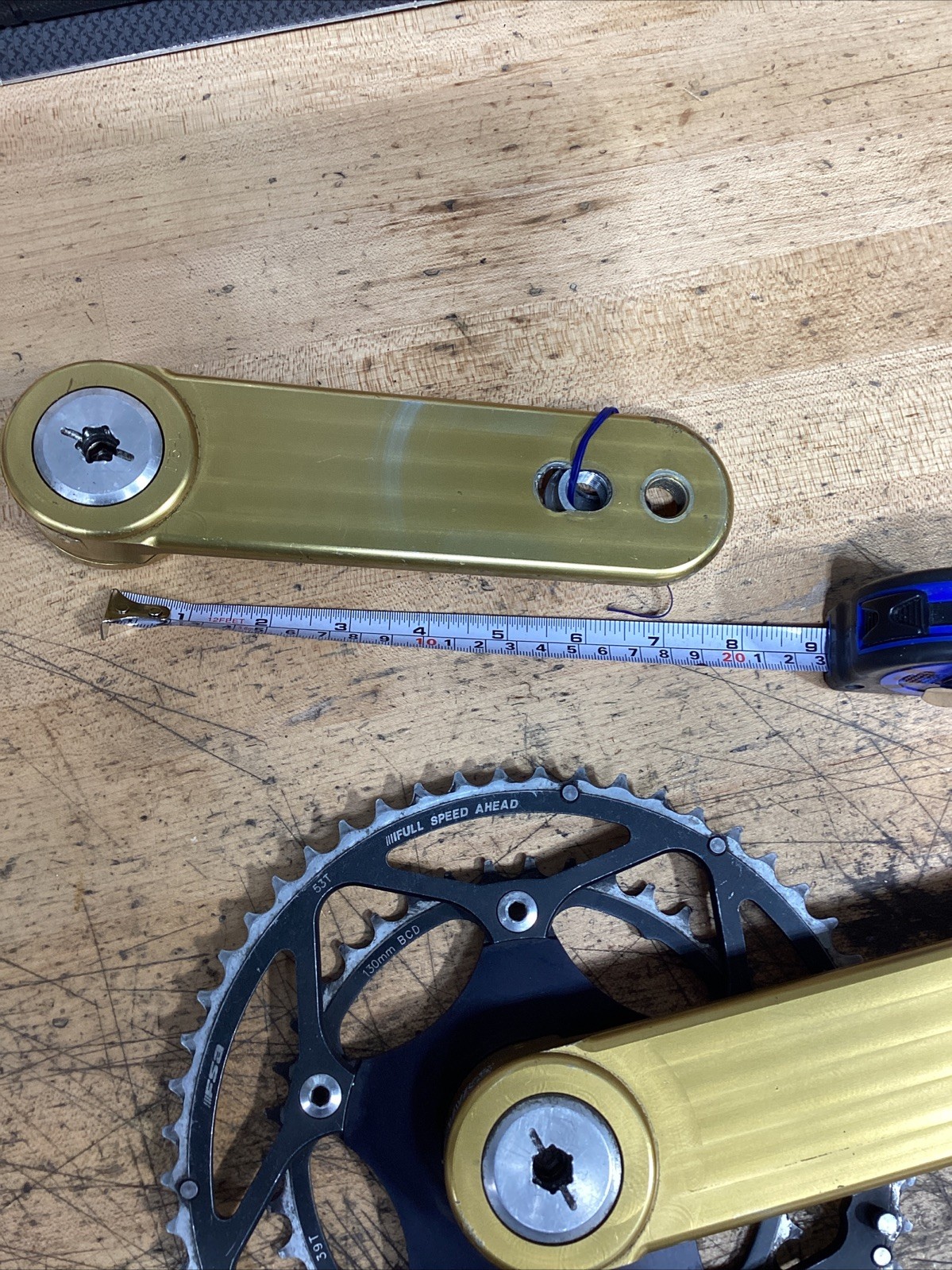 Power Cranks X-Lite 150mm-175mm Powercranks Extra Light 52/36