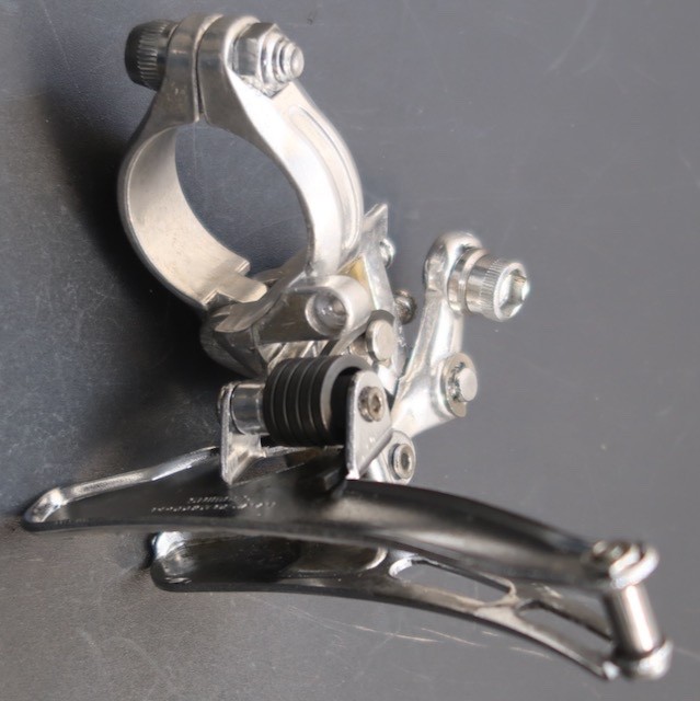 Vintage Shimano 600 Arabesque double front derailleur 28.6 Japan
