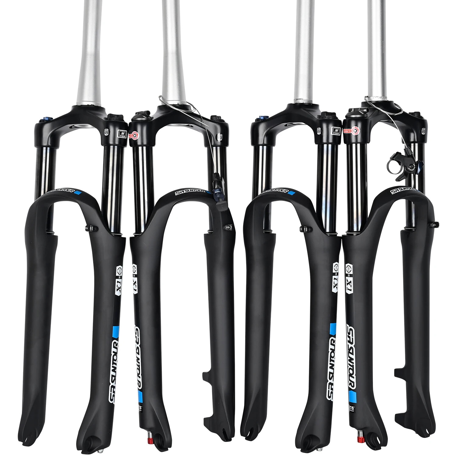 27.5 29″ Mountain Bike Oil Spring Suspension Fork QR BOOST 120MM Travel Froks