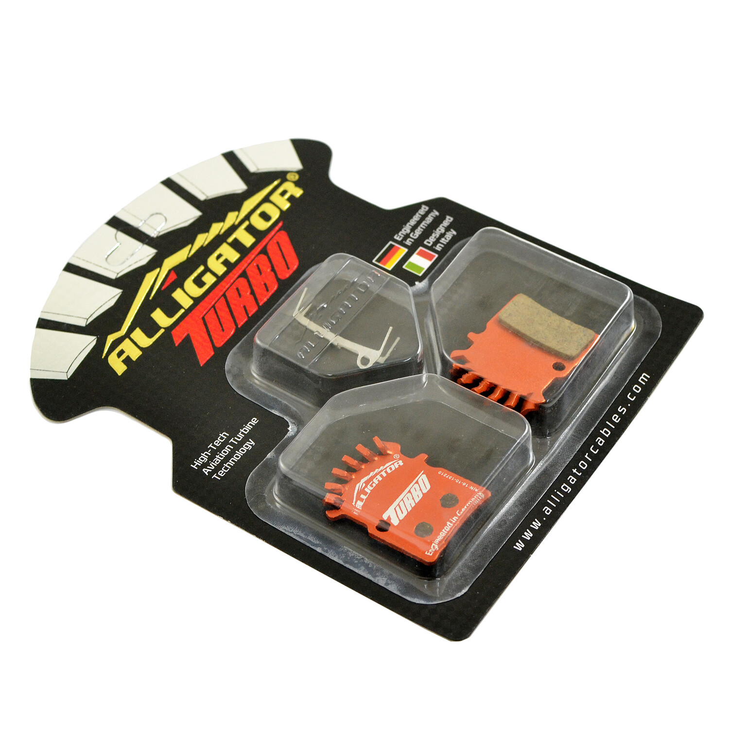 Alligator Turbo MTB Bike disc Brake Pads For Shimano XTR/XT/DEORE ,1 or 2 pack