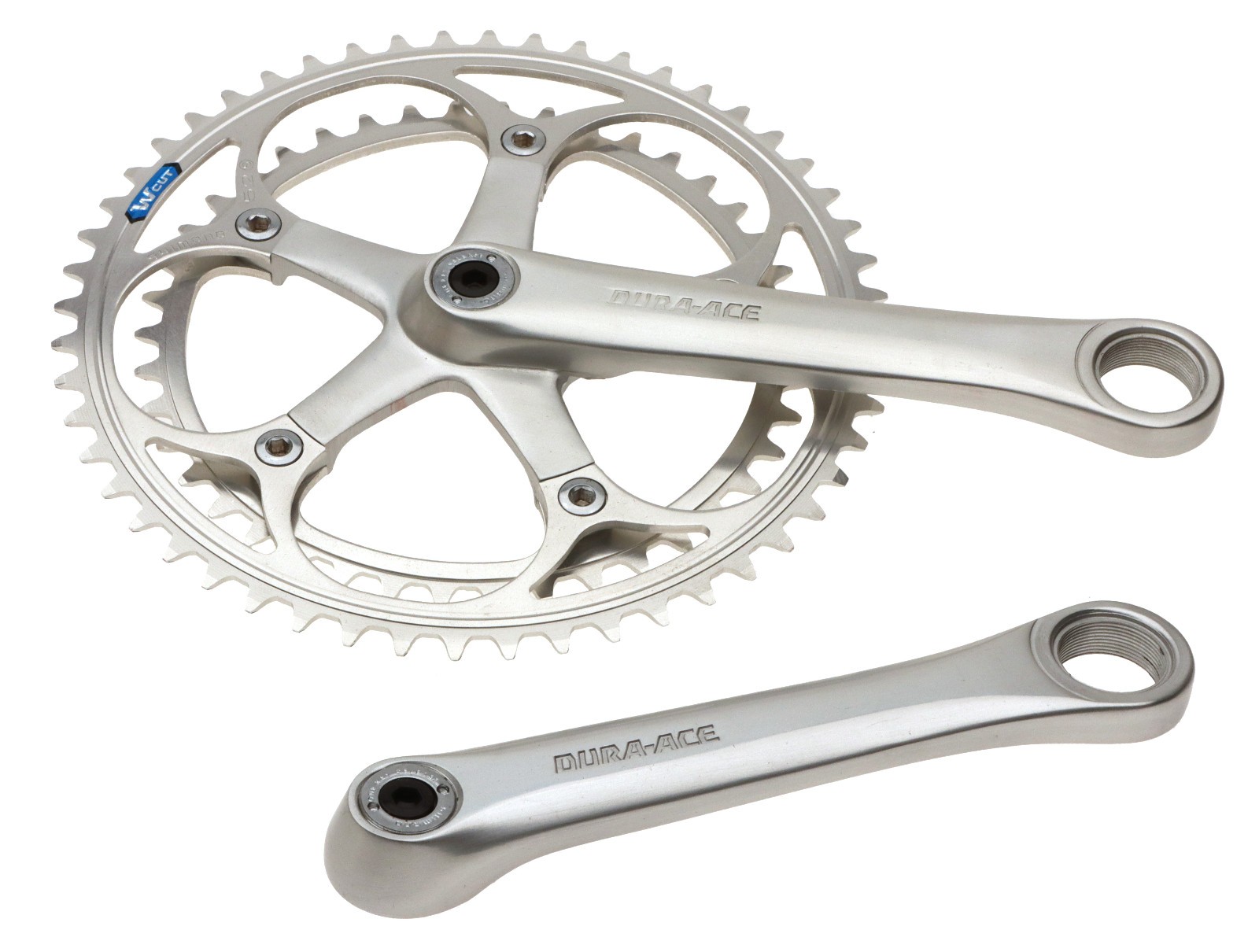 Shimano Dura-Ace EX Aerodynamics FC-7200 Crank 52/42 165mm 7 SPD Silver NEW NOS