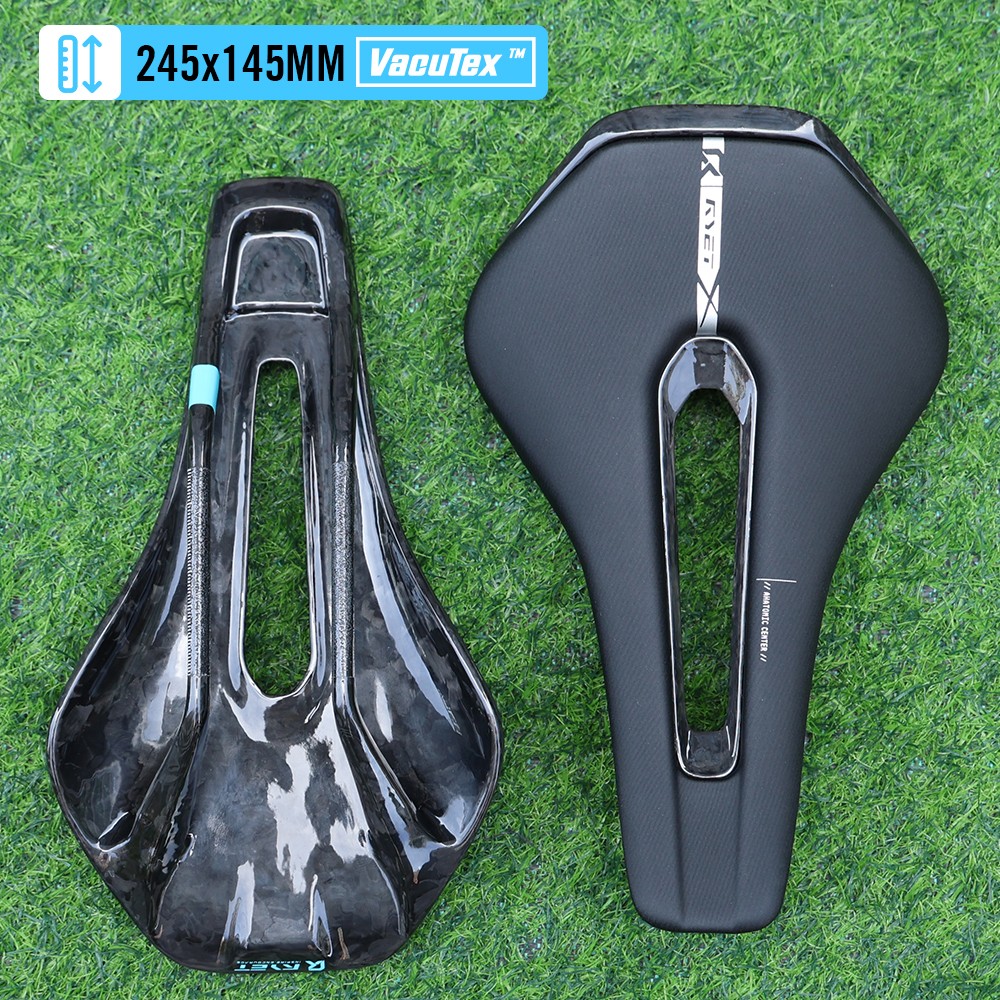 3D Printed Carbon Bike Saddle 135/145/155mm for MTB Gravel Road Bike Hollow Tech