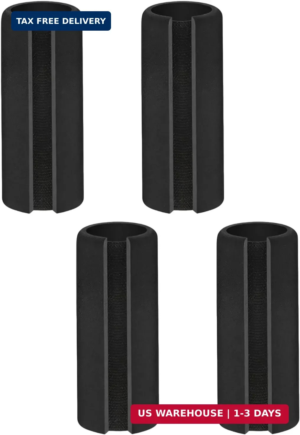 2 Pcs Foam Handle Buffer Tube Cover,Buffers Tube Sleeve 4.33 Inch NBR Foam Grip
