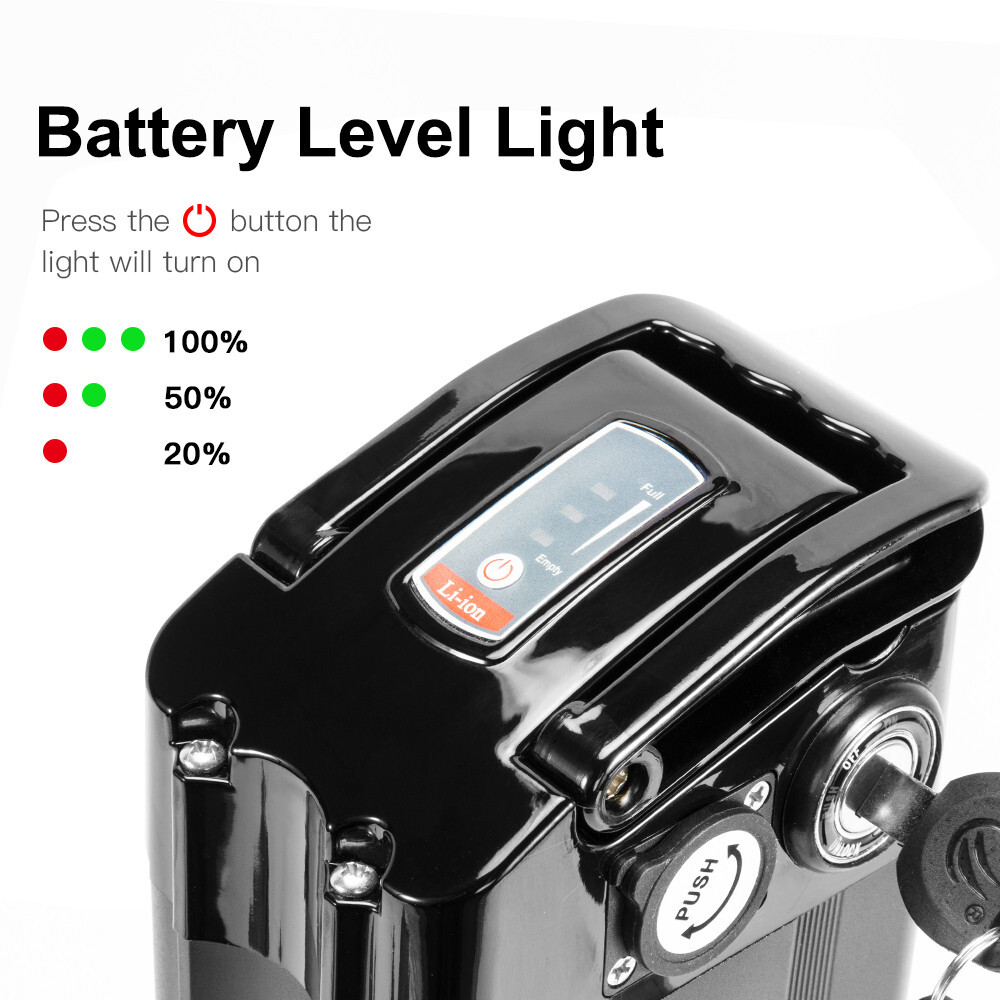 36V Ebike Battery Silverfish Electric Bike Battery Bicycle Lithium Battery 900W