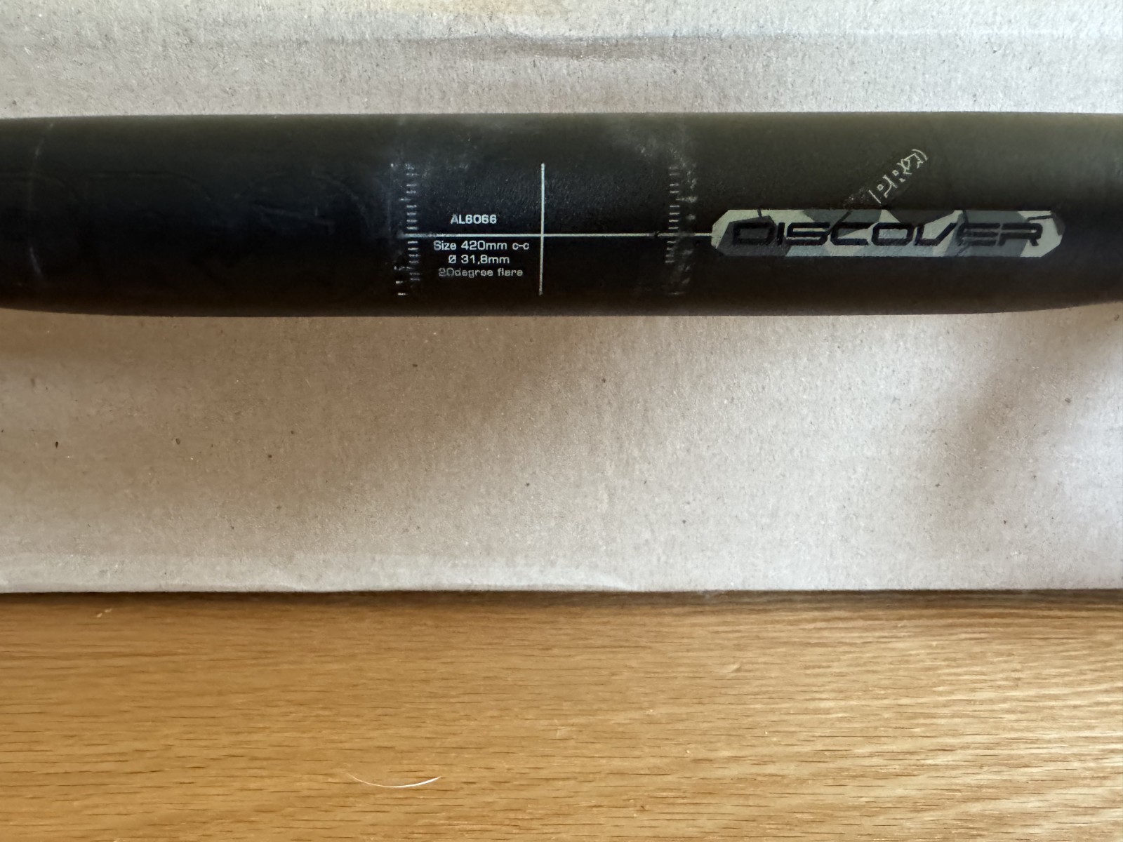 PRO Discover Alloy Handlebar 20° Flare Compact Di2, 31.8mm x 42cm Gravel
