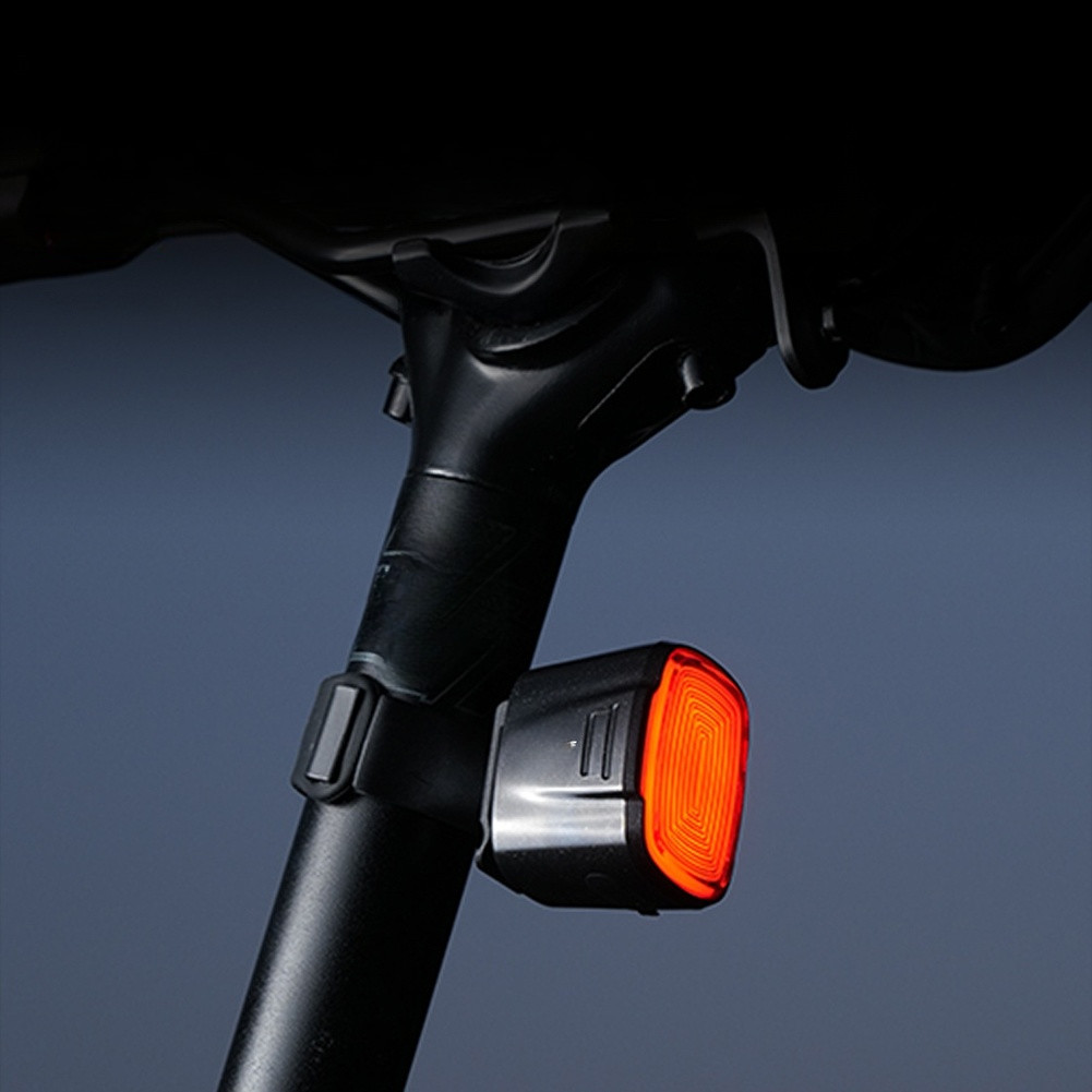 Waterproof LED Bike Taillight with Type C Fast Charging and Mounting System