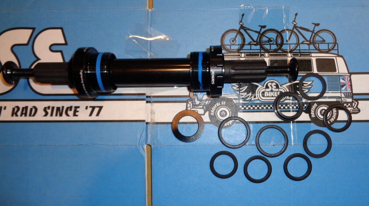 SE RACING BIKES Fat Ripper / Quad complete BB Euro with 8 x 19mm x 200mm Axle
