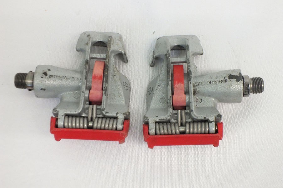 Vtg Time Titan Magnesium Road Pedals Clipless No Cleats 9/16 Road Bike France