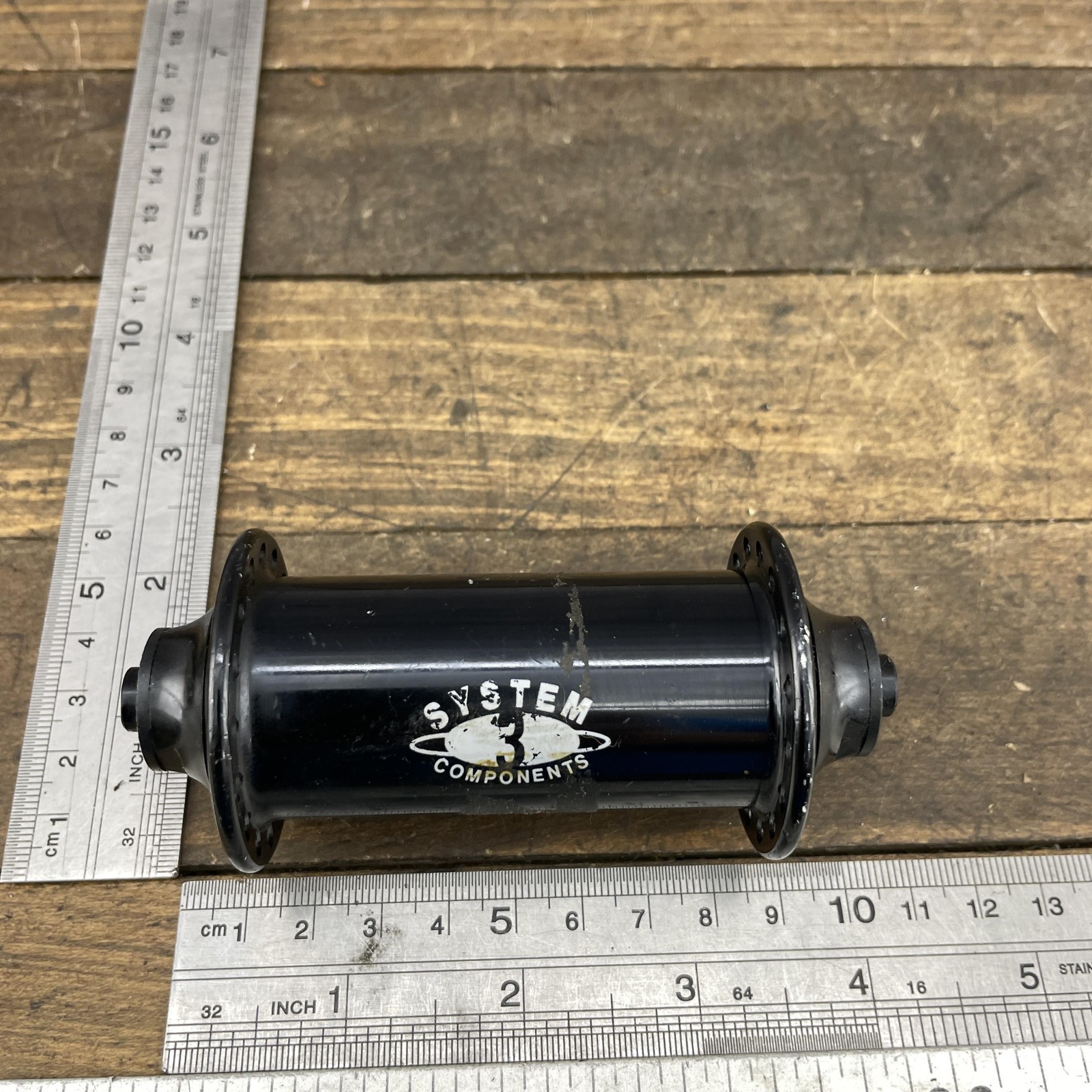 Vintage System 3 Components Front Hub 32H 32 90s MTB Bike Alloy Mountain