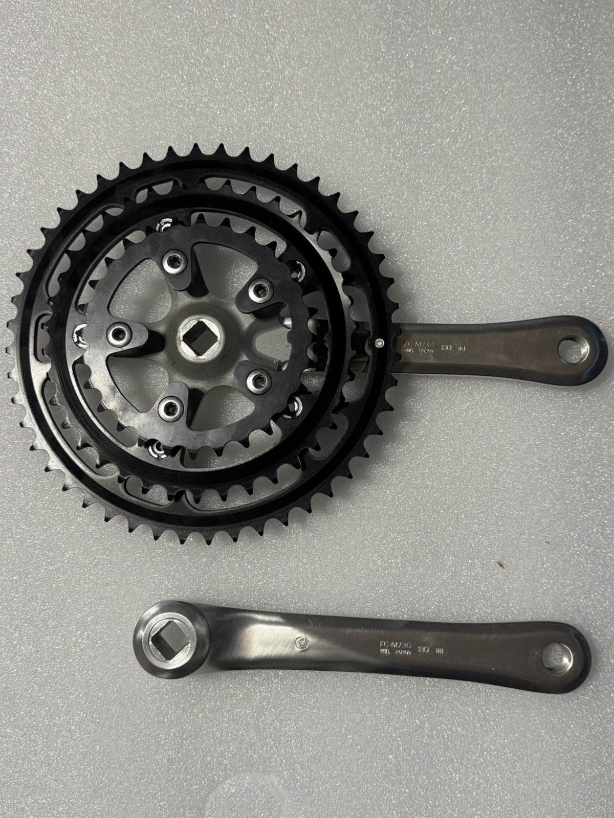 Shimano Deore Xt M730 Nos Crankset 180mm