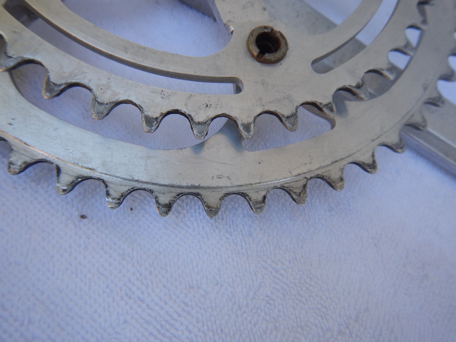 Nervar Vintage Road Touring Bike 170mm Double Cranks Crankset 52/40 w/BB
