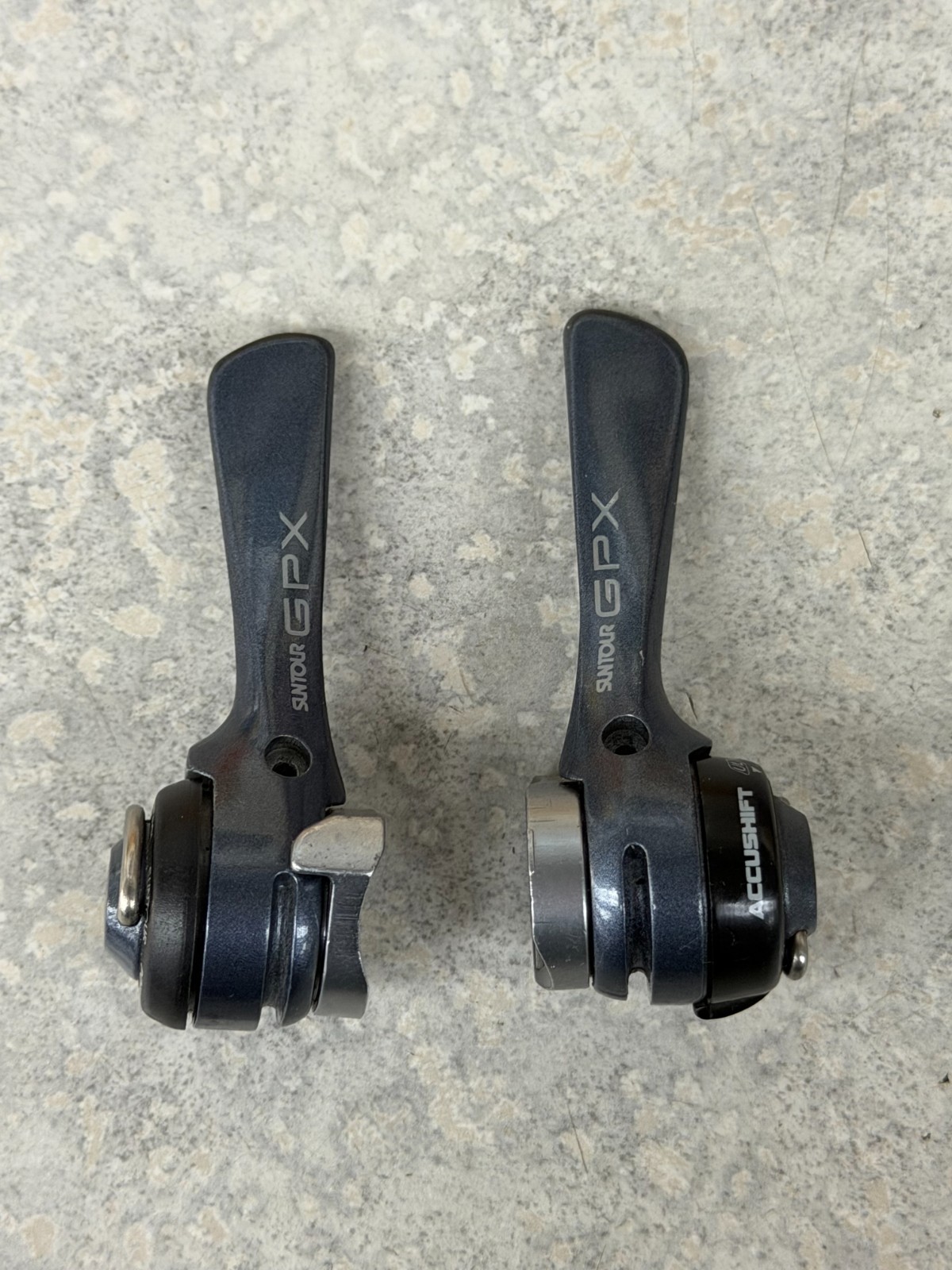 New Old Stock Suntour GPX Shifters Down Tube 6/7 Speed Indexing Compatible