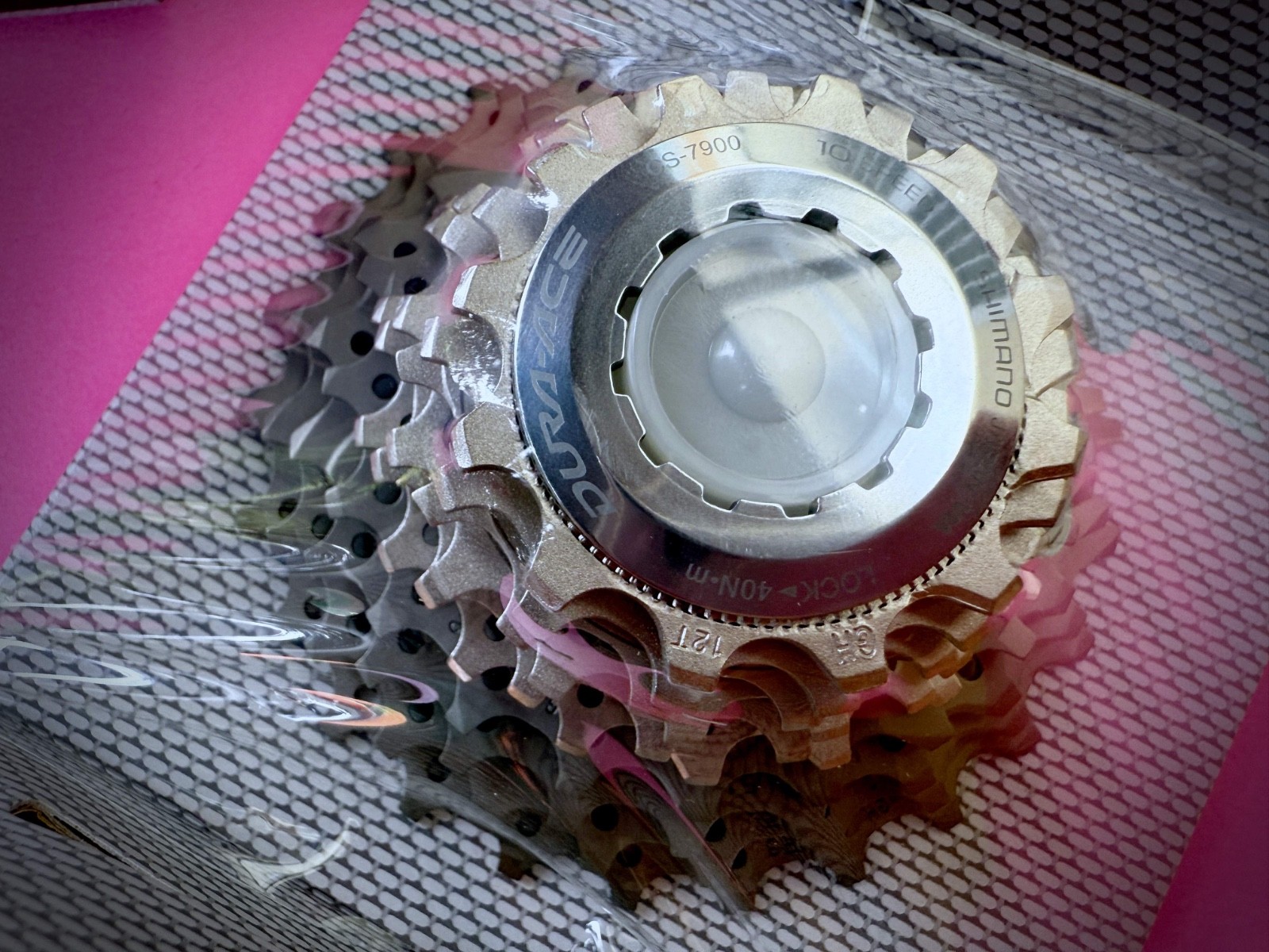 SHIMANO HARD SPROCKET CASSETTES ACE CS-7900 12-25t ALU-TITANIUM NEW IN BOX NOS 10s