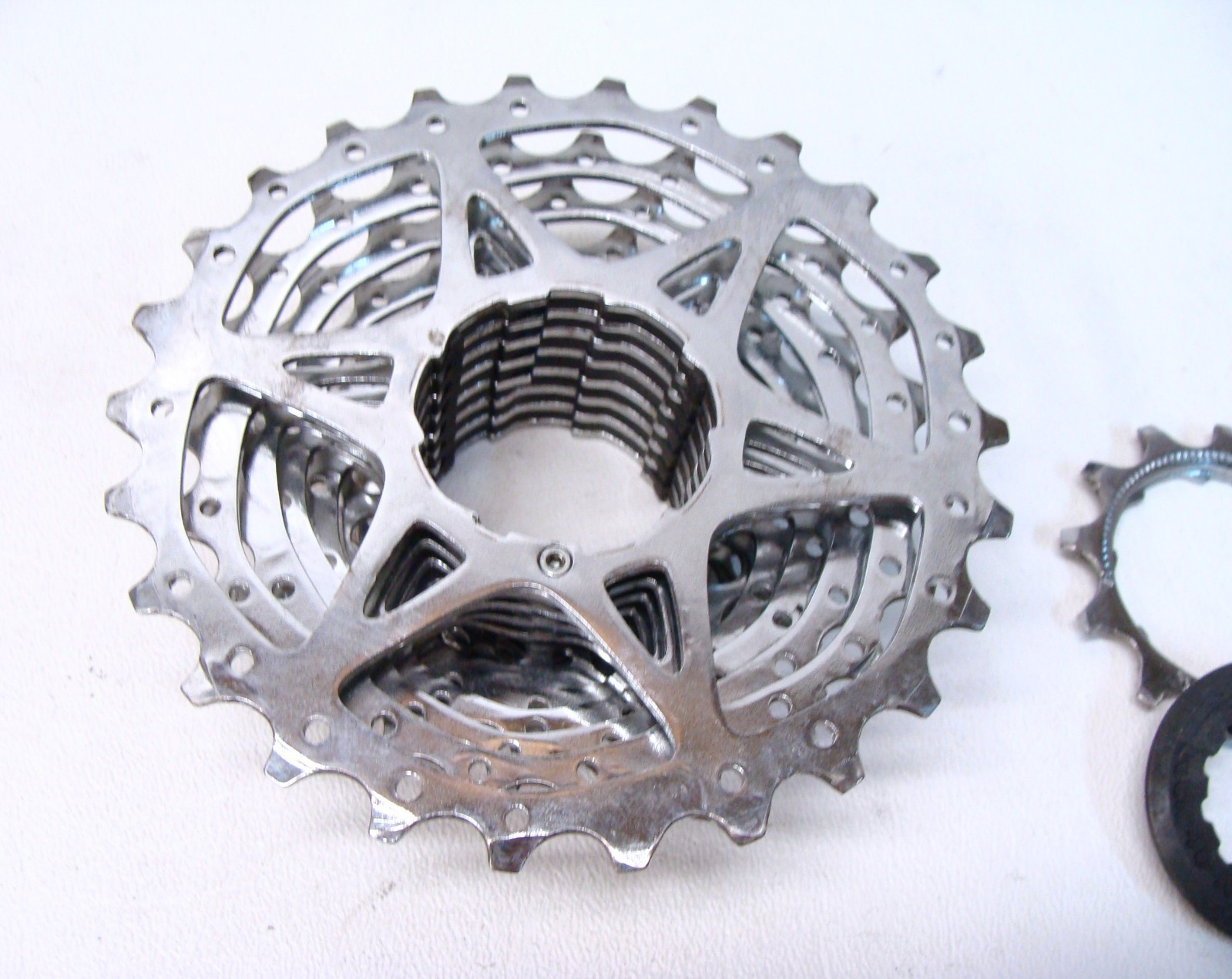 ~ SRAM PG-950 Power Glide 9 Speed Cassette 12-26T 220g Used Road – VGC ~